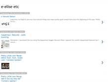 Tablet Screenshot of e-eliseetc.com